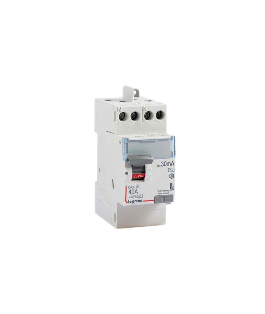 LEGRAND DX3 Interrupteur différentiel 40A 30mA type AC 230V - 411611