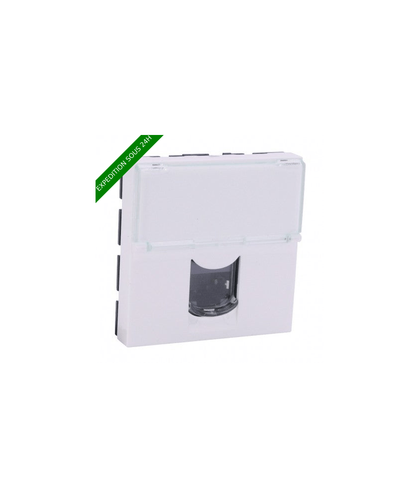LEGRAND Mosaic Prise RJ45 catégorie 5e FTP blanc - 076555