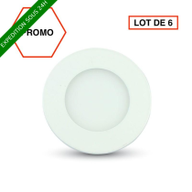 LOT DE 6 PIÈCES //Spot led...