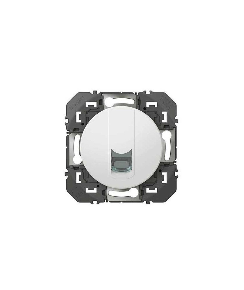 Prise blindée RJ45 cat6 STP Dooxie - Blanc - 600375 - Legrand