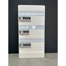 Tableau électrique 3 rangée...