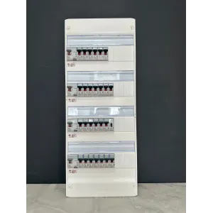 Tableau électrique 4 rangée assemblé...
