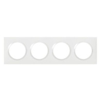 Plaque de finition carrée 4...