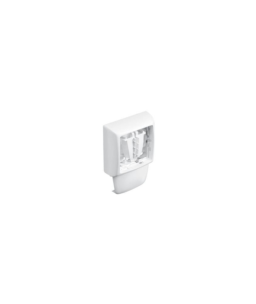 Cadre simple Appareillage Saillie Legrand - Pour moulure Keva 32x12mm - Blanc