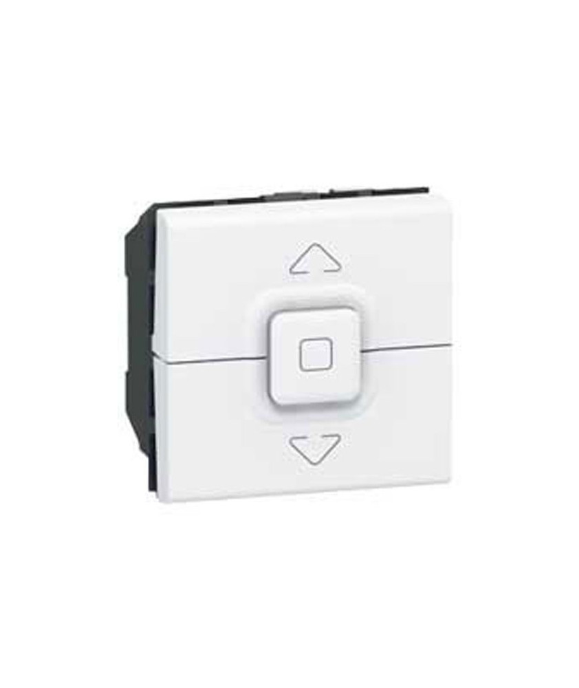 LEGRAND Mosaic Bouton poussoir pour volets roulants blanc - 077025