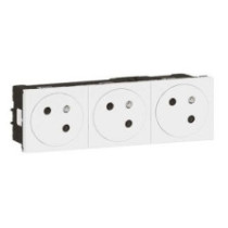 LEGRAND Mosaic Triple prise...