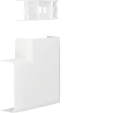 Angle plat pour moulure ATA 20x50mm en blanc