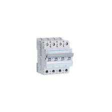 Hager - Disjoncteur 4P 6-10kA courbe C - 20A 4 modules - Réf : NFN420