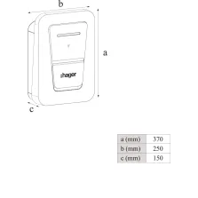 Witty one borne de recharge IP55 1x11kW 3P T2+TIC+RFID+APP Buetooth+Opt sol.