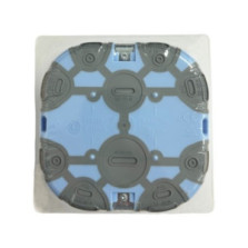 Eur'ohm - Boîte de dérivation encastrée RT20203 pour cloisons sèches - 100x100x40 mm - Réf : 51013