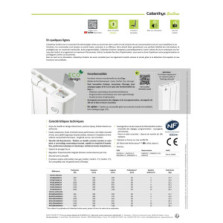Radiateur électrique à fluide Calianthys éco sens Anthracite