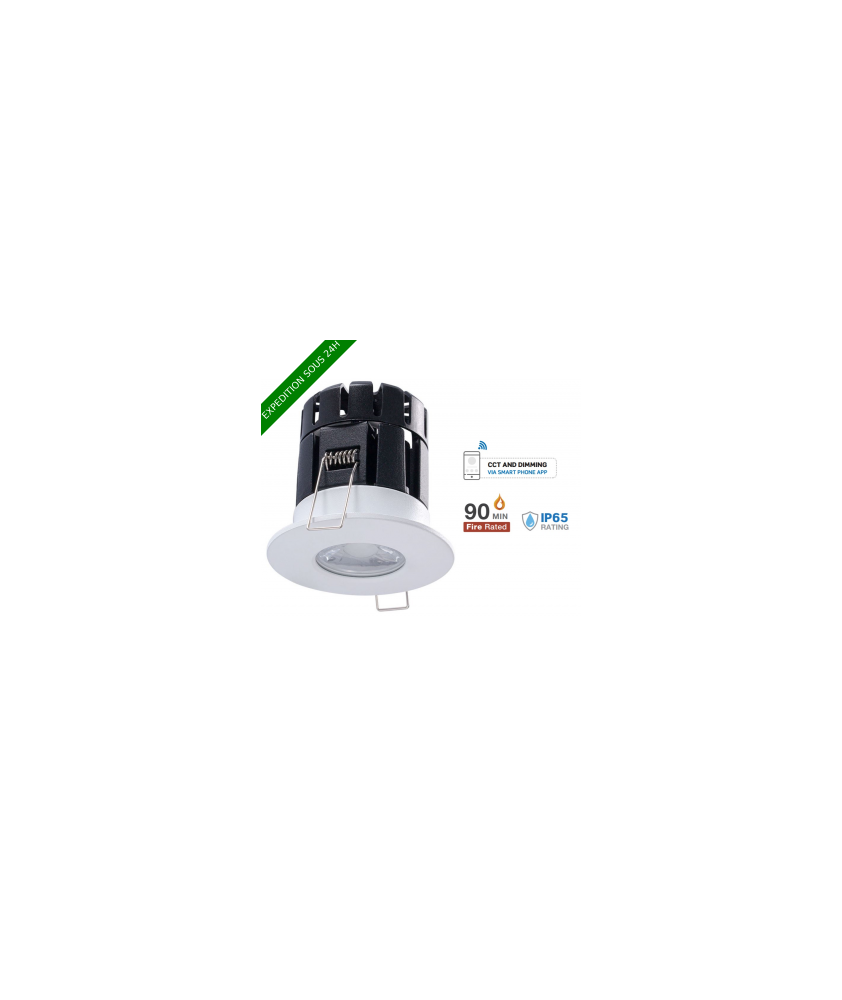 Spot LED Bluetooth Résistant au Feu V-TAC 10W IP65 VT-7710