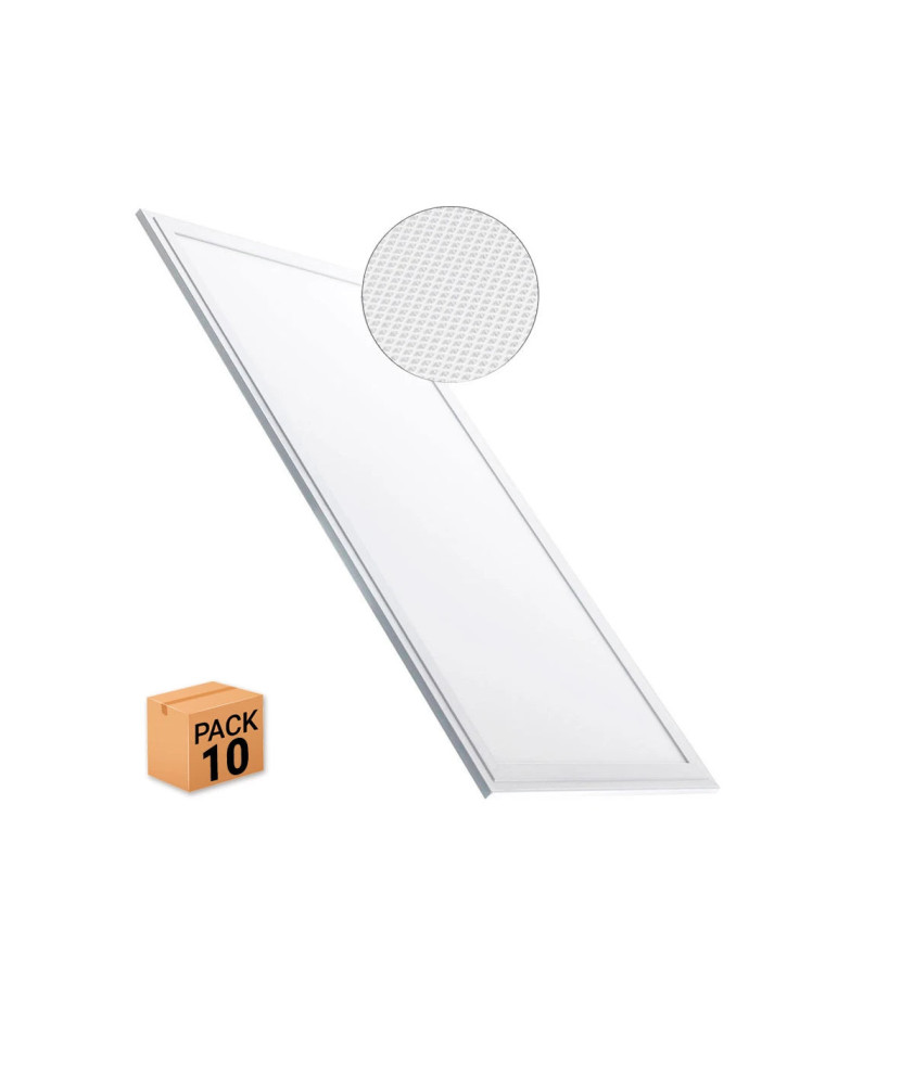 Pack x10 - Panneau LED 120x30cm 44W Driver PHILIPS 4400Lm