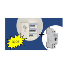 TABLEAU ÉLECTRIQUE 3 RANGÉE LEGRAND ÉQUIPE ET PRÉ-CABLÉ + CONTACTEUR JOUR/NUIT