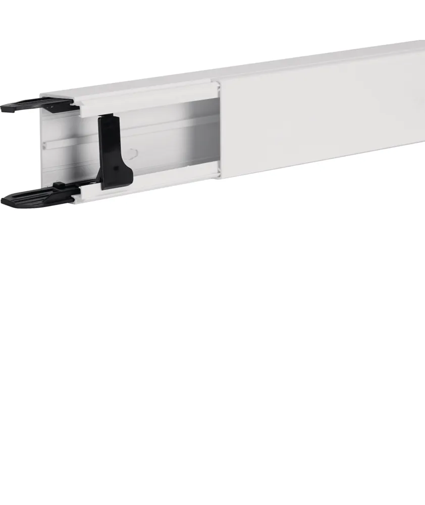 Goulotte de distrisbution lifea LFF 40x60mm 1 compartiment PVC Blanc