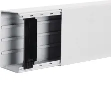 Goulotte de distribution cloisonnable lifea LFF 60x110mm PVC Blanc