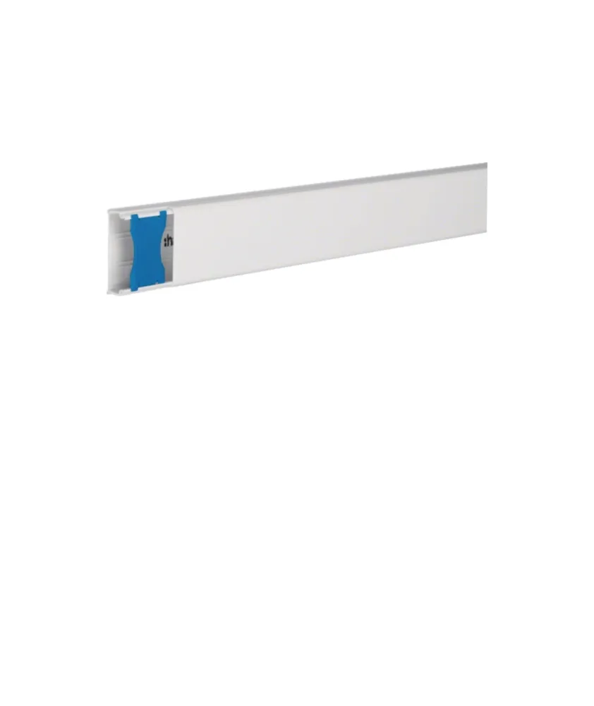 Moulure ateha 20x50mm 1 compartiment, Blanc