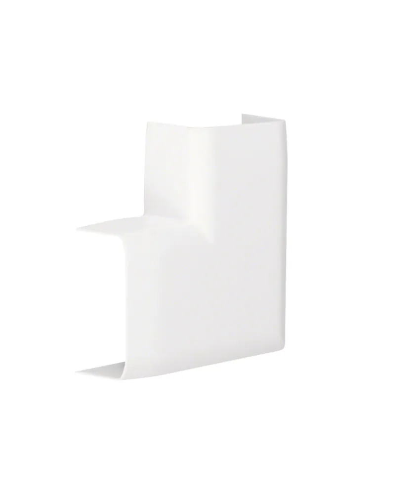 Angle Plat pour moulure ateha 16x30mm Blanc