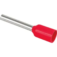 Embout pour fil souple section 1MM rouge