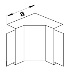 Angle intérieur lifea pour LF/FB60230 60X230