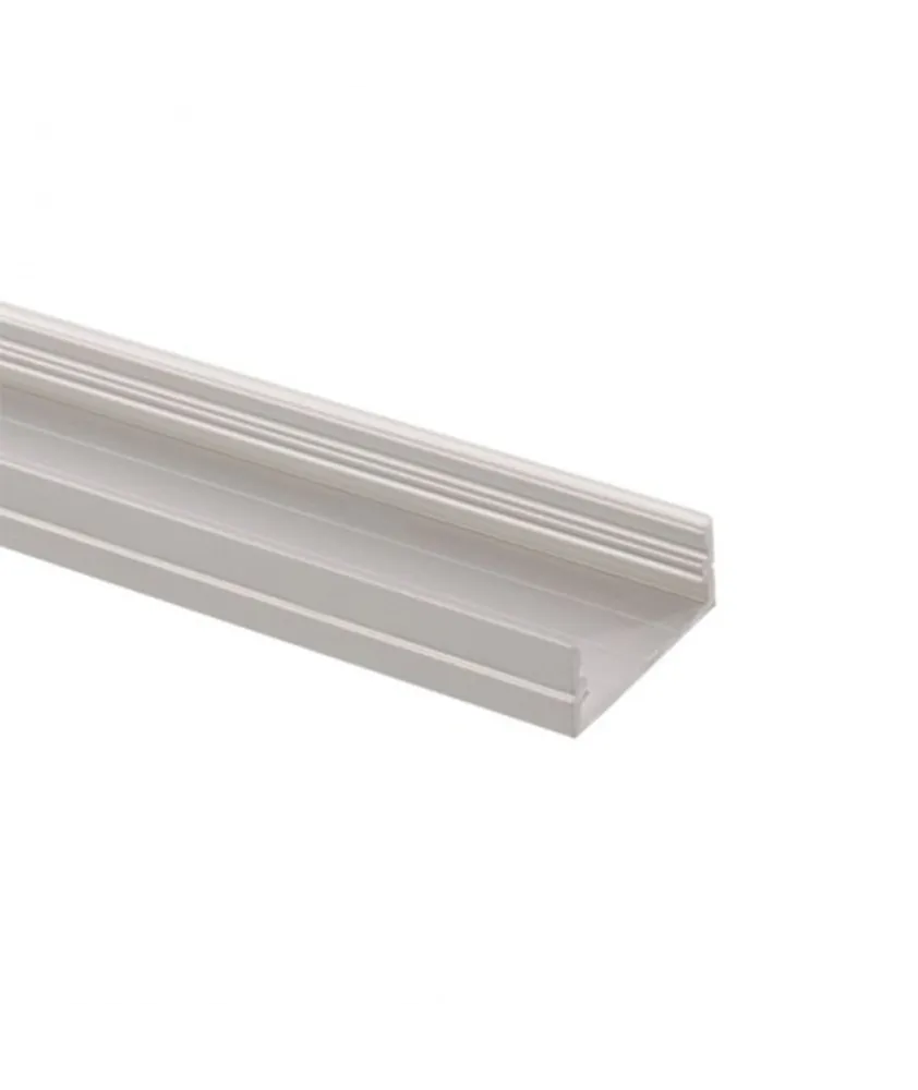 Profilé Aluminium en saillie pour ruban LED 12V/24V 2M