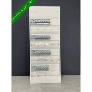 Tableau électrique hager 4 rangée...