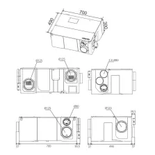VMC Double flux 412236 - Atlantic