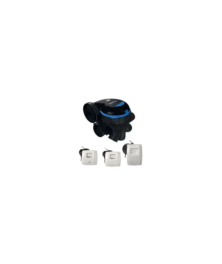 Kit VMC simple flux hygroréglable Aldes EasyHOME hygro premium hp+
