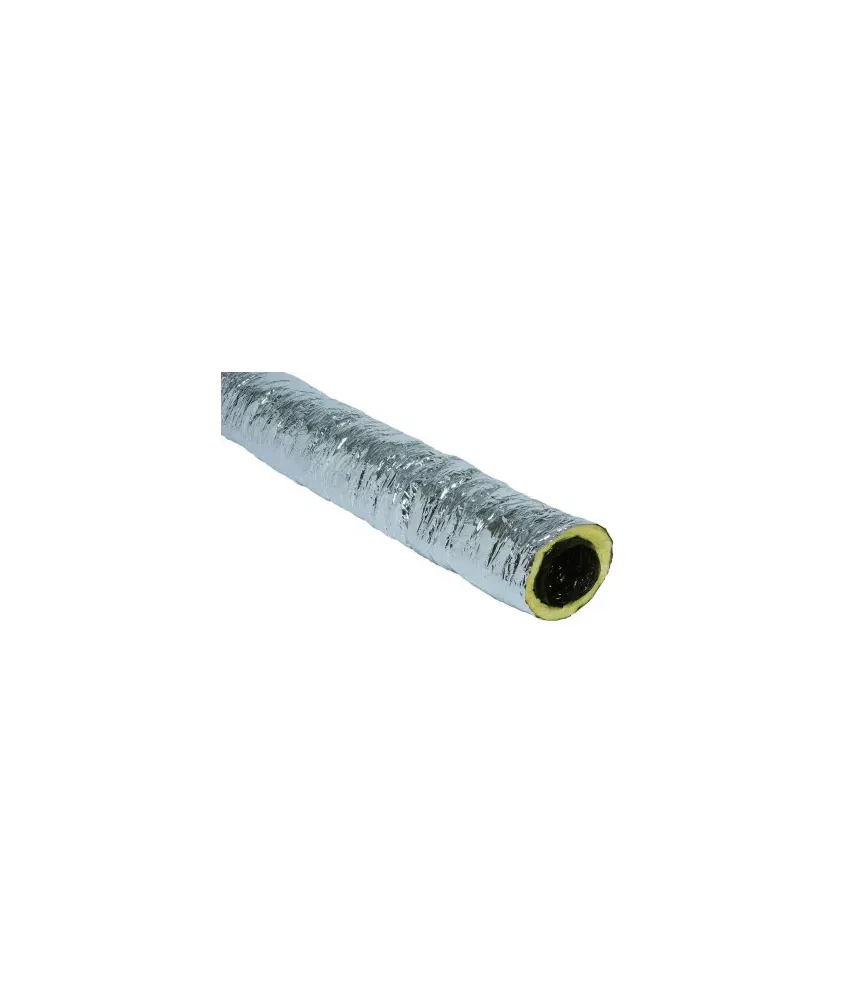 Gaine VMC souple isolée Aldes Algaine D125mm longueur 6m