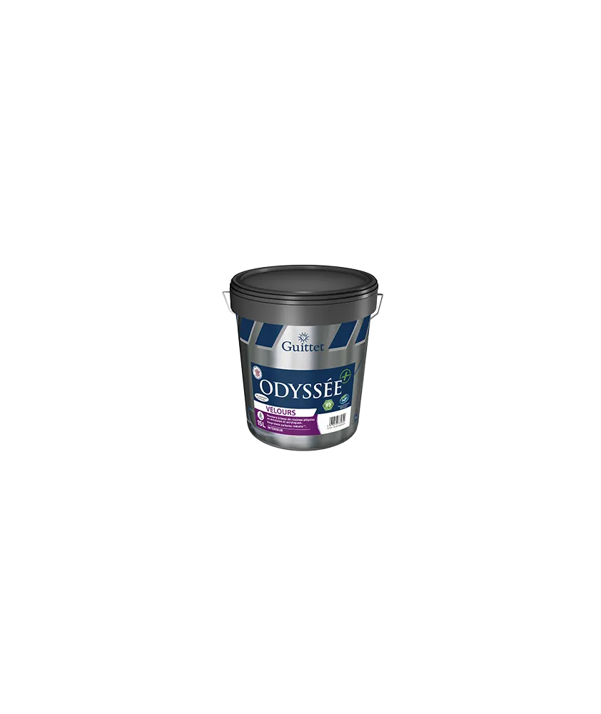 Peinture professionnelle GUITTET Odyssée+ Velours BLANC 15L