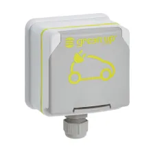LEGRAND Green'up prise de courant 2P+T étanche complet saillie gris pour recharge véhicule électrique - 090471