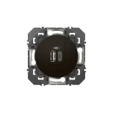 Double chargeur USB 1 TypeA...