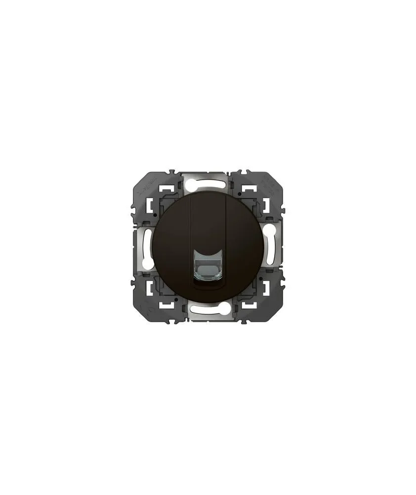 Prise blindée RJ45 cat6 STP dooxie finition noir - 600575 - LEGRAND