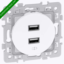 EUROHM Square Prise USB...
