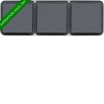 HAGER cubyko Prise triple...